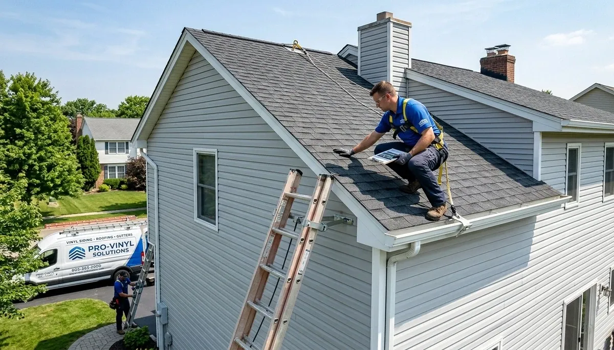 Professional roof inspection service by Next Level Exteriors in Orlando, FL