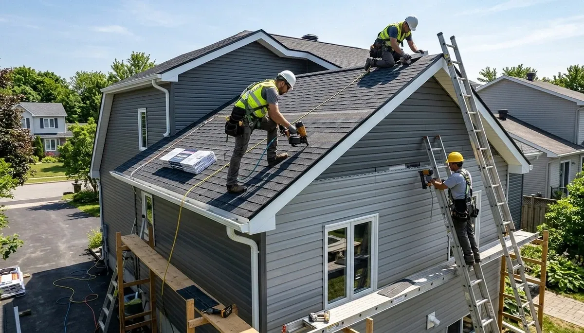 Vinyl siding installation on Orlando FL home by Next Level Exteriors professional siding contractors