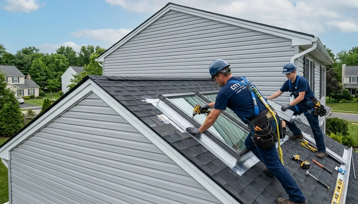 Vinyl siding and skylight installation by Next Level Exteriors in Orlando, FL